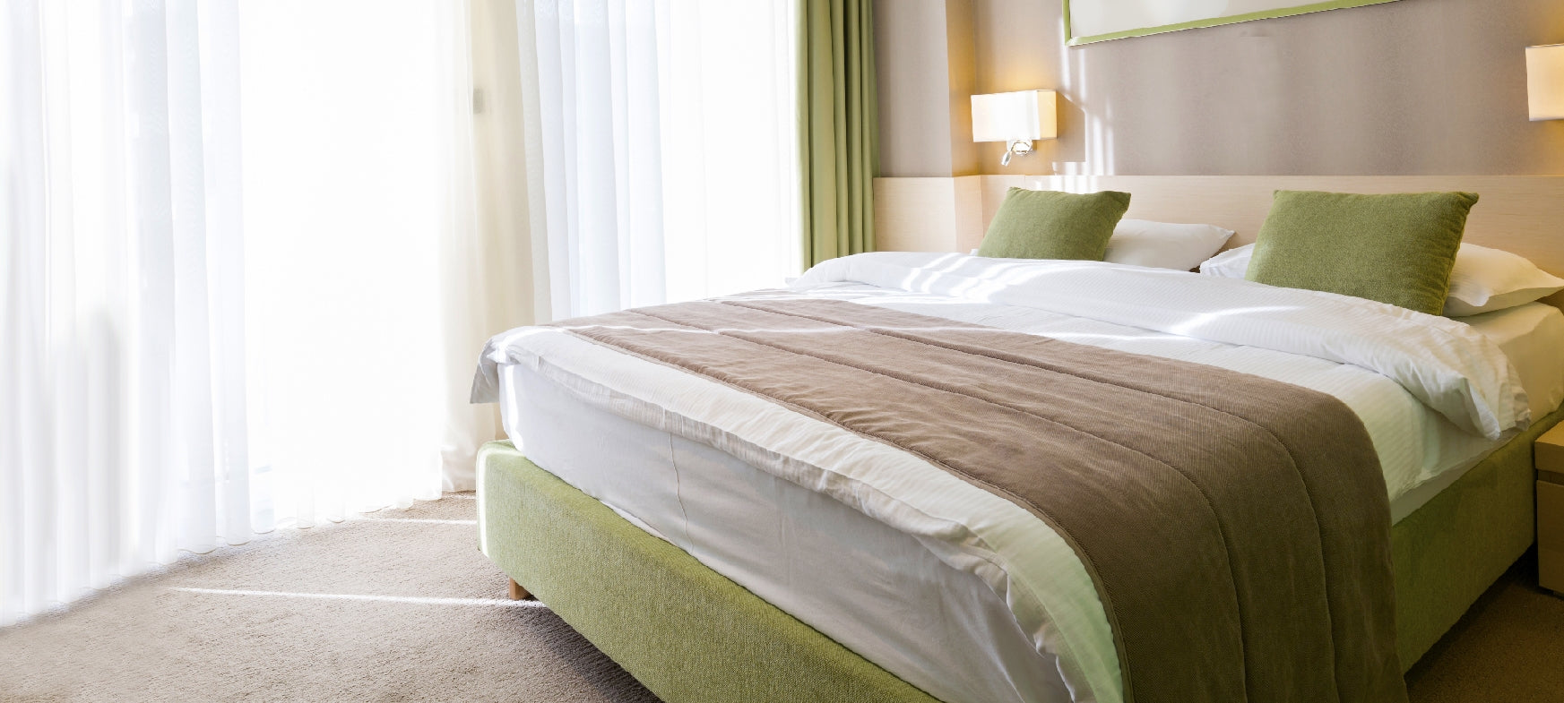 Traverse de pat hotel