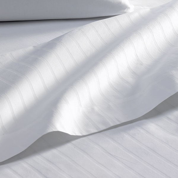 Lenjerie pat Satin 100% bumbac, dungi Scala