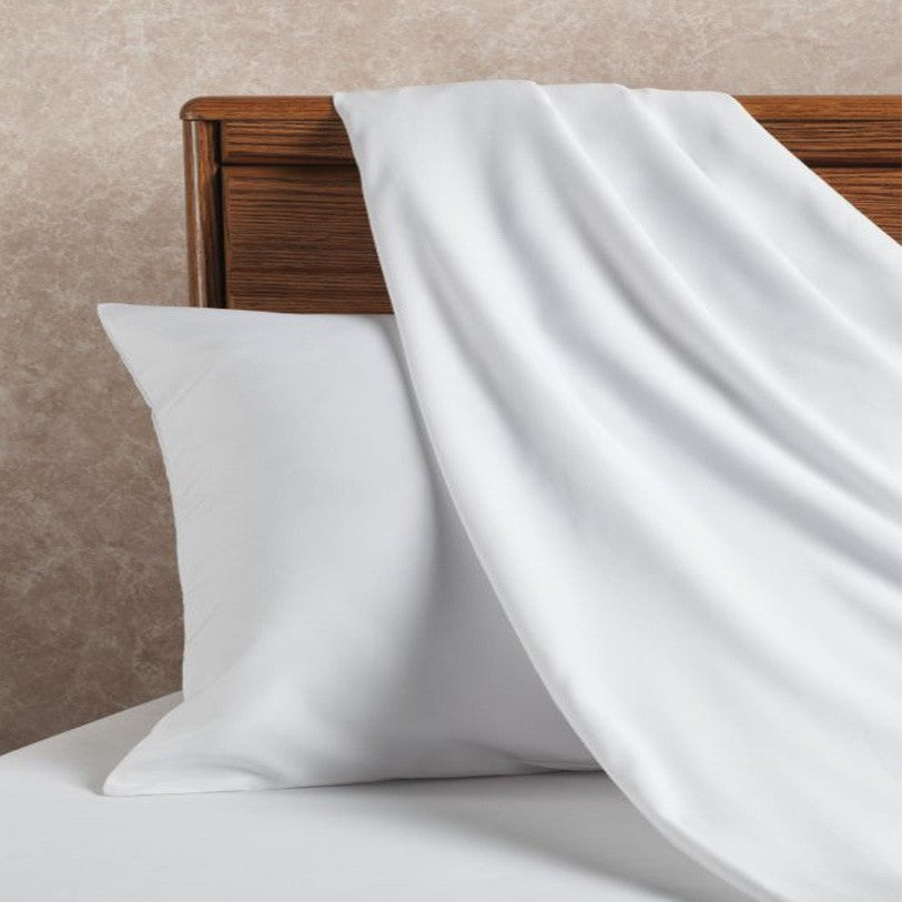 Lenjerie pat Satin 100% bumbac, Plain Elina