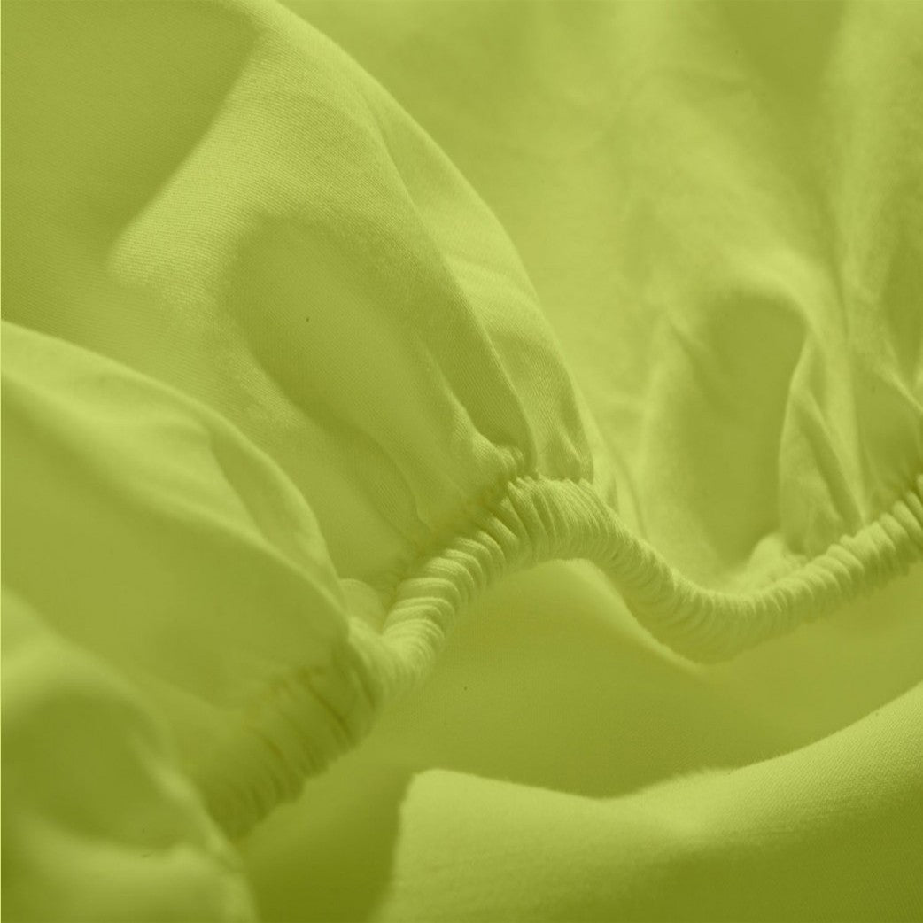 Cearceaf de pat Renforce Lime