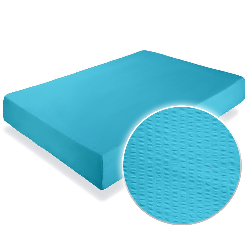 Cearceaf pat cu elastic Crepe Aquarius