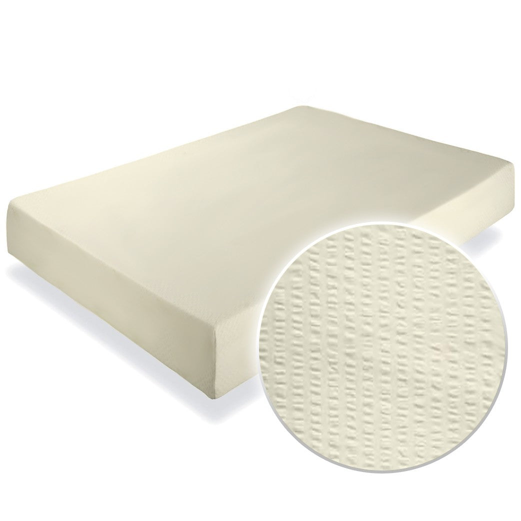 Cearceaf pat cu elastic Crepe Vanilla