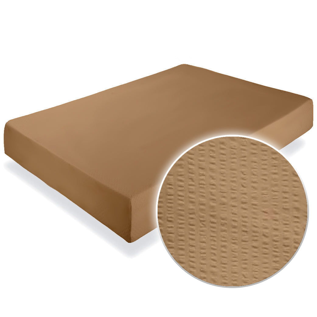 Cearceaf pat cu elastic Crepe Butterum