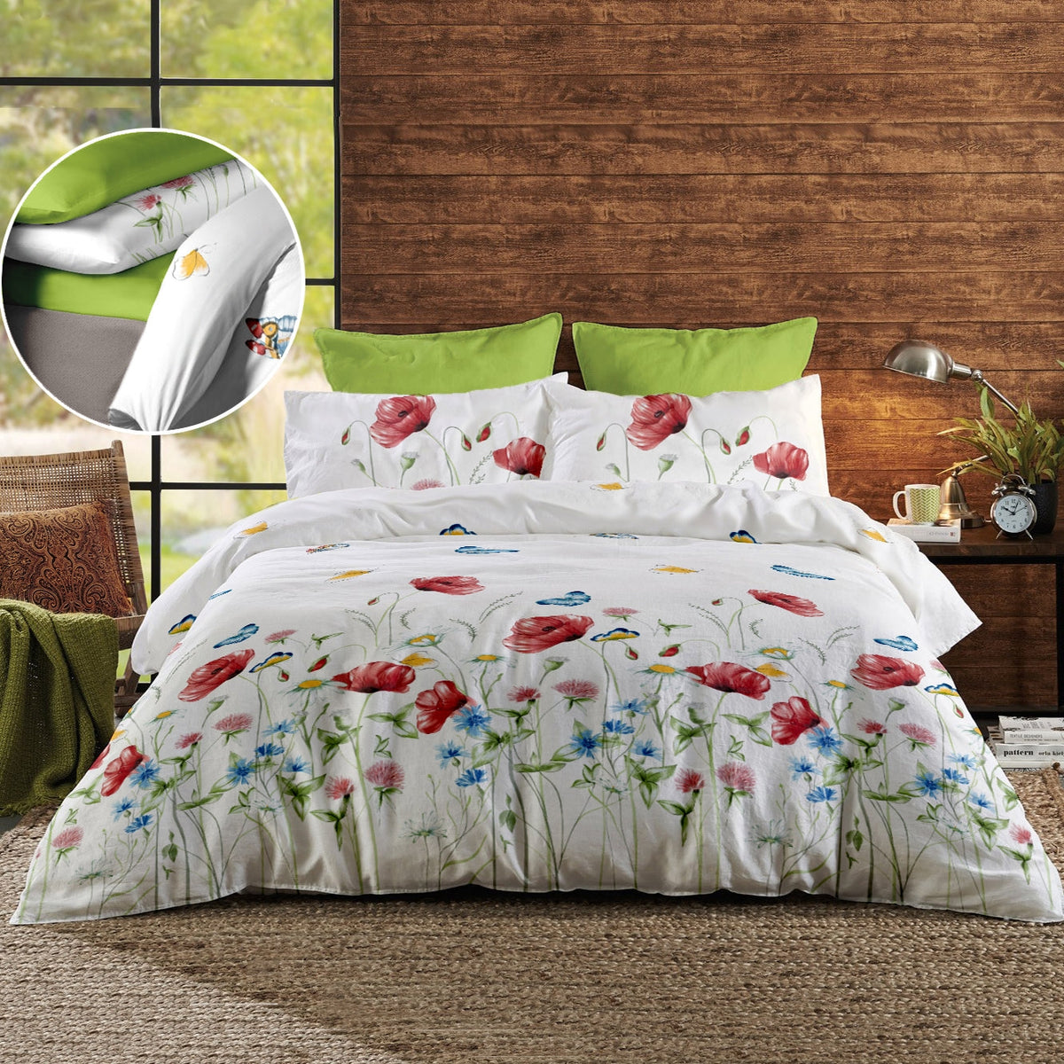Lenjerie pat Renforce RIU Summer Shades 01
