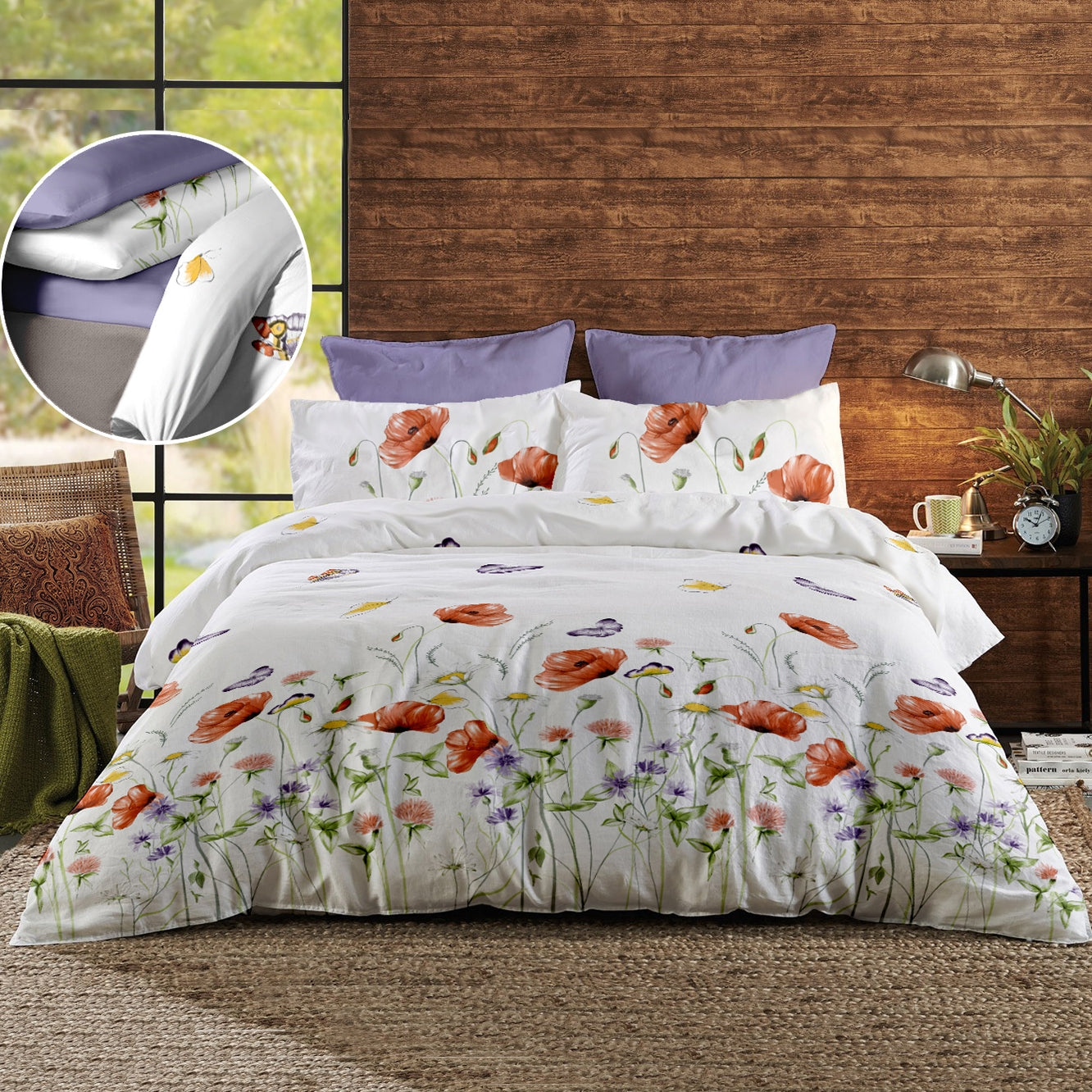 Lenjerie pat Renforce RIU Summer Shade 02