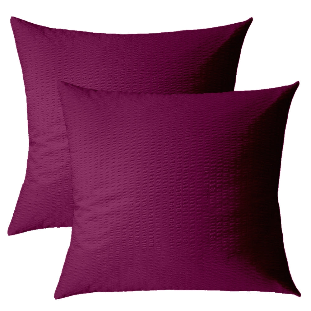 Set 2 fete de perna Crepe Fuchsia-Red
