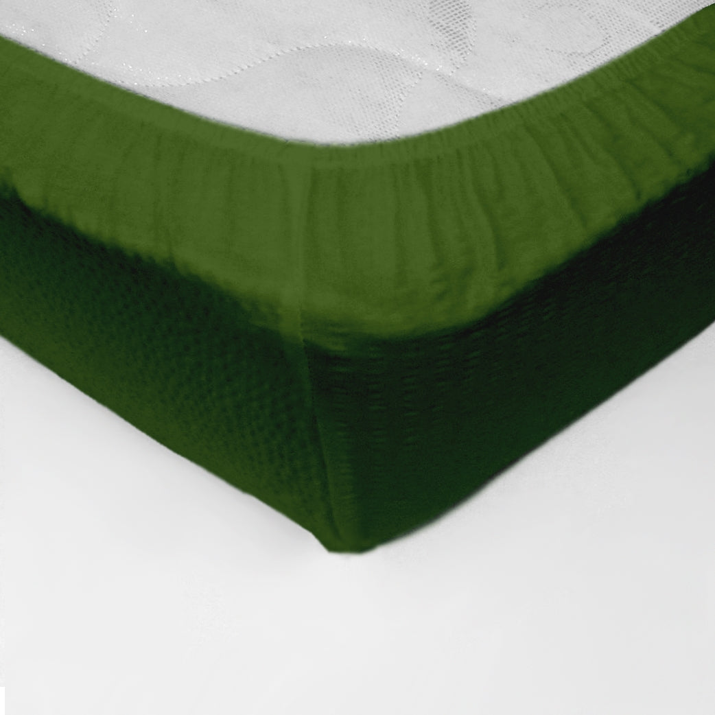 Cearceaf pat cu elastic Crepe Forest