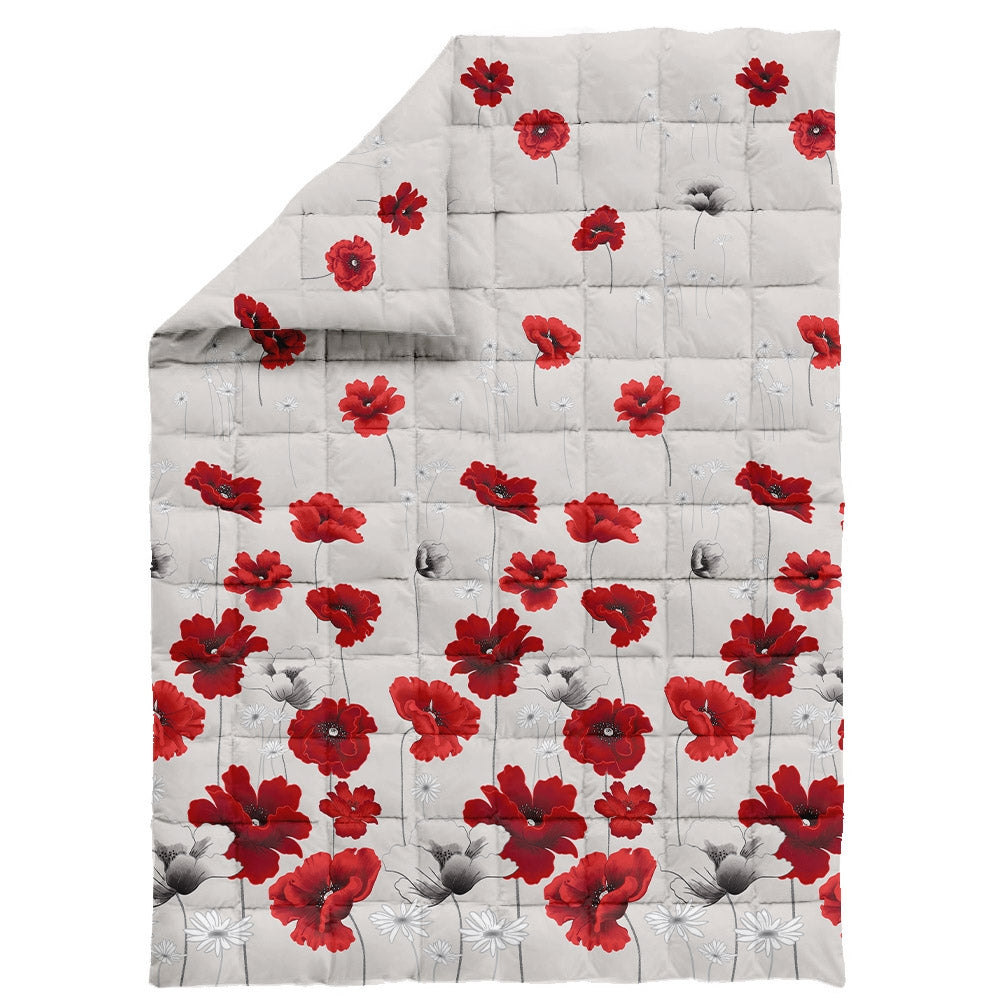 Pilota matlasata Renforce desen Poppy Field