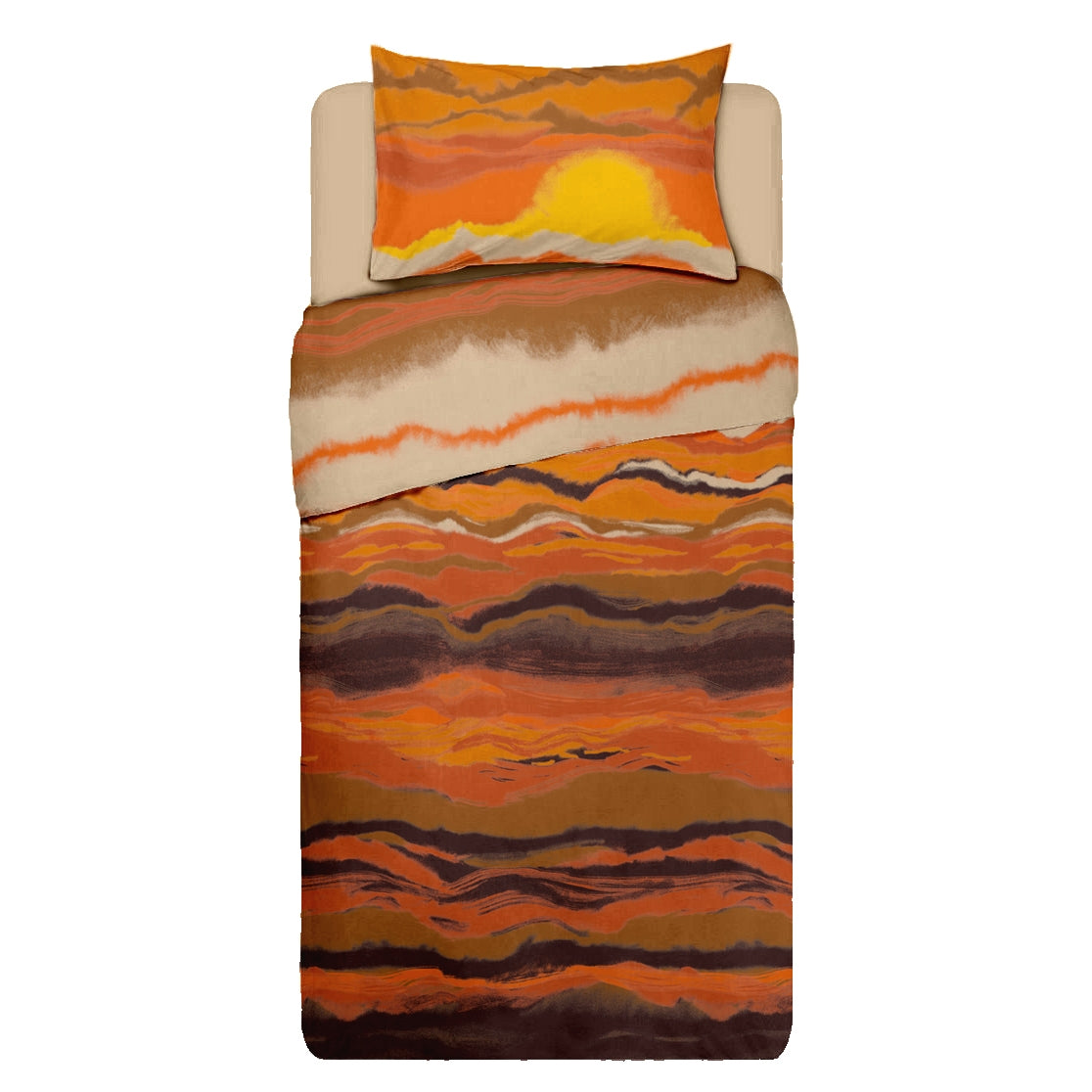 Lenjerie pat Renforce SUNSET