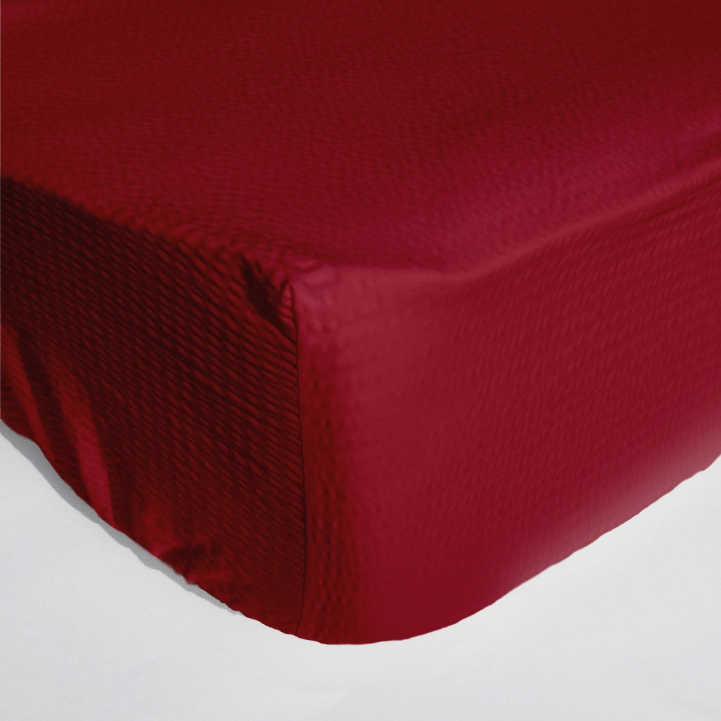 Cearceaf pat cu elastic Crepe Chilli Peper