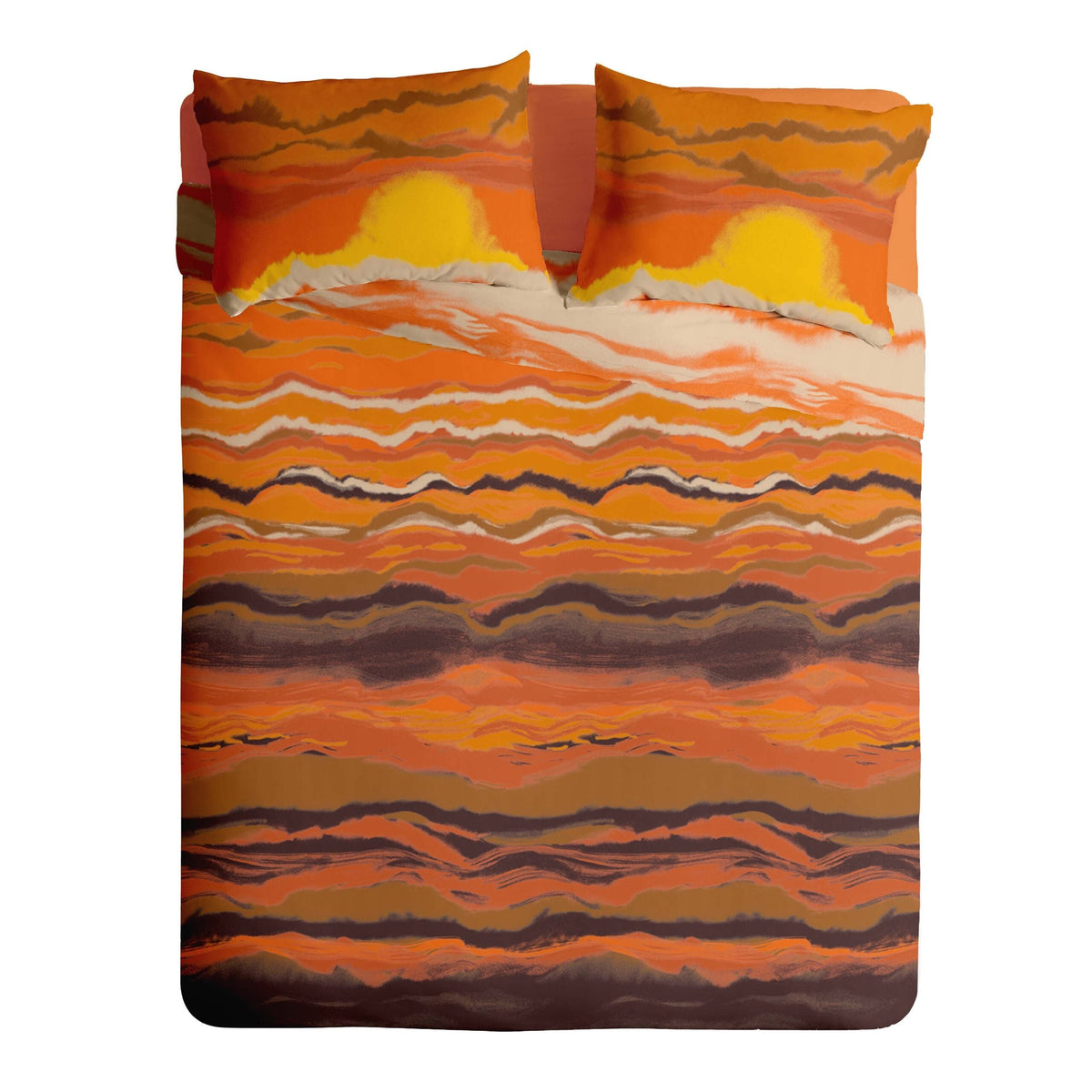 Lenjerie pat Renforce SUNSET
