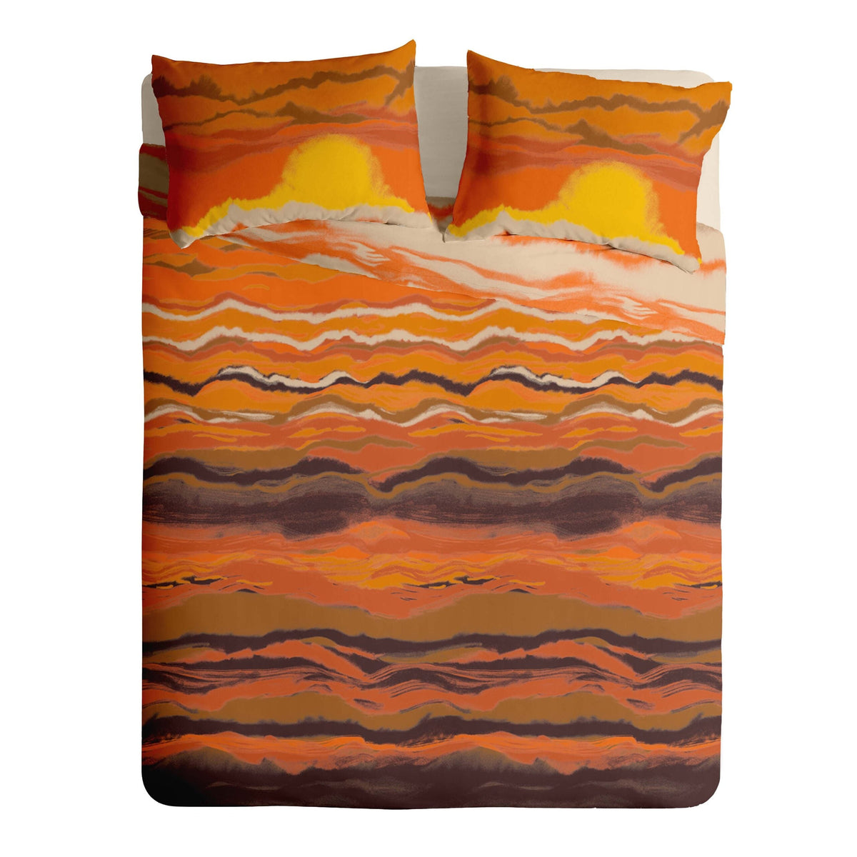 Lenjerie pat Renforce SUNSET