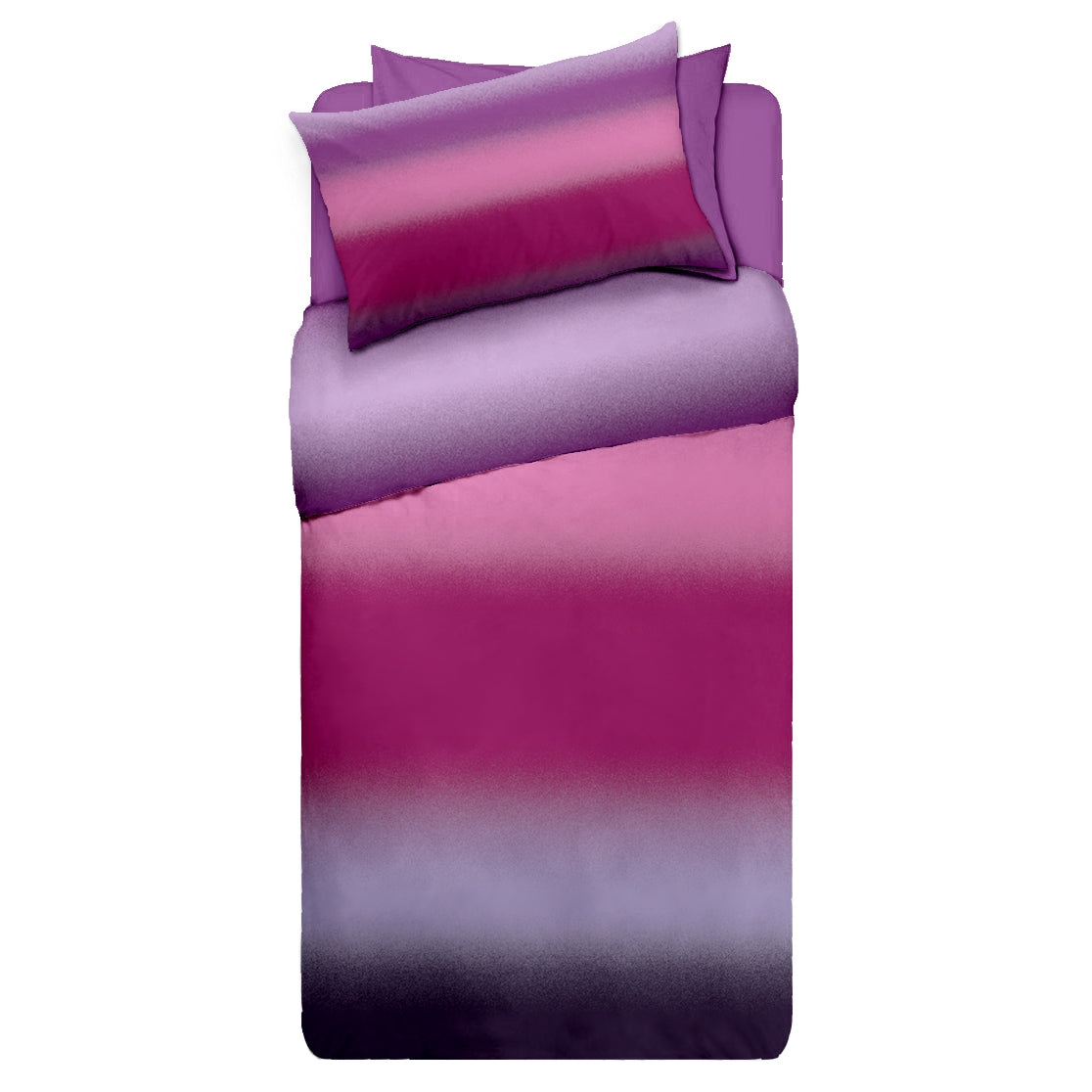 Lenjerie pat Renforce desen BOREAL V2+unicolor