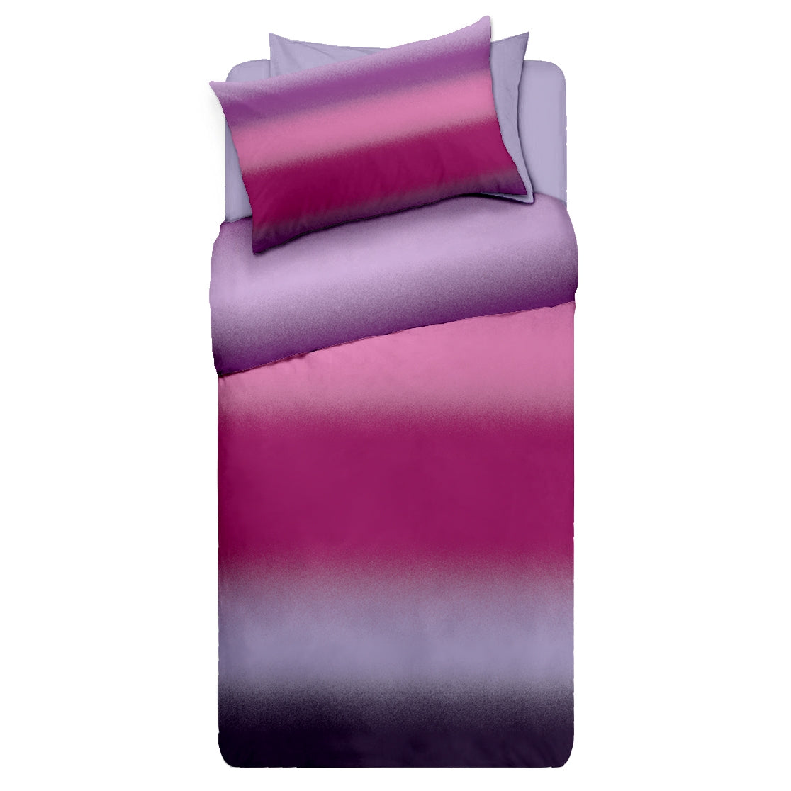 Lenjerie pat Renforce desen BOREAL V2+unicolor