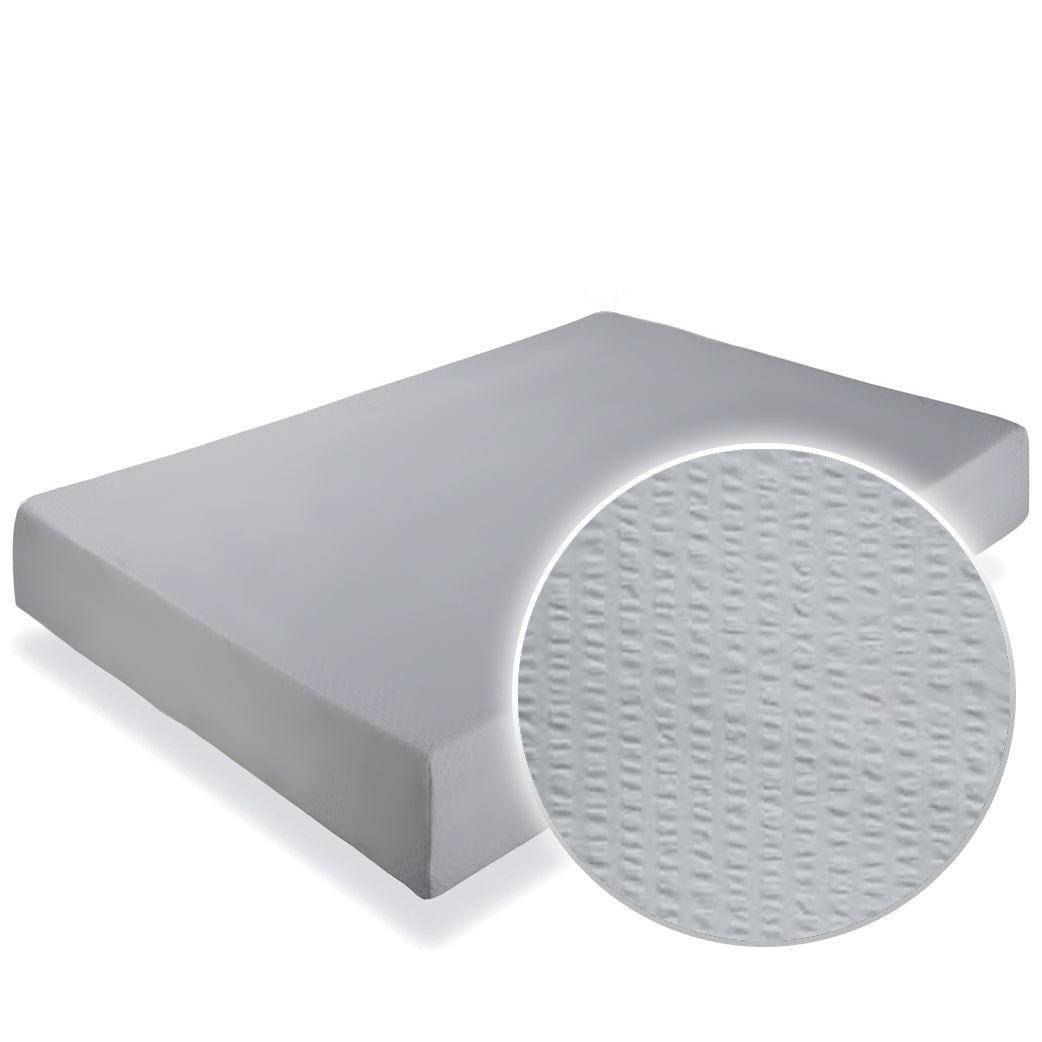 Cearceaf pat cu elastic Crepe Grey