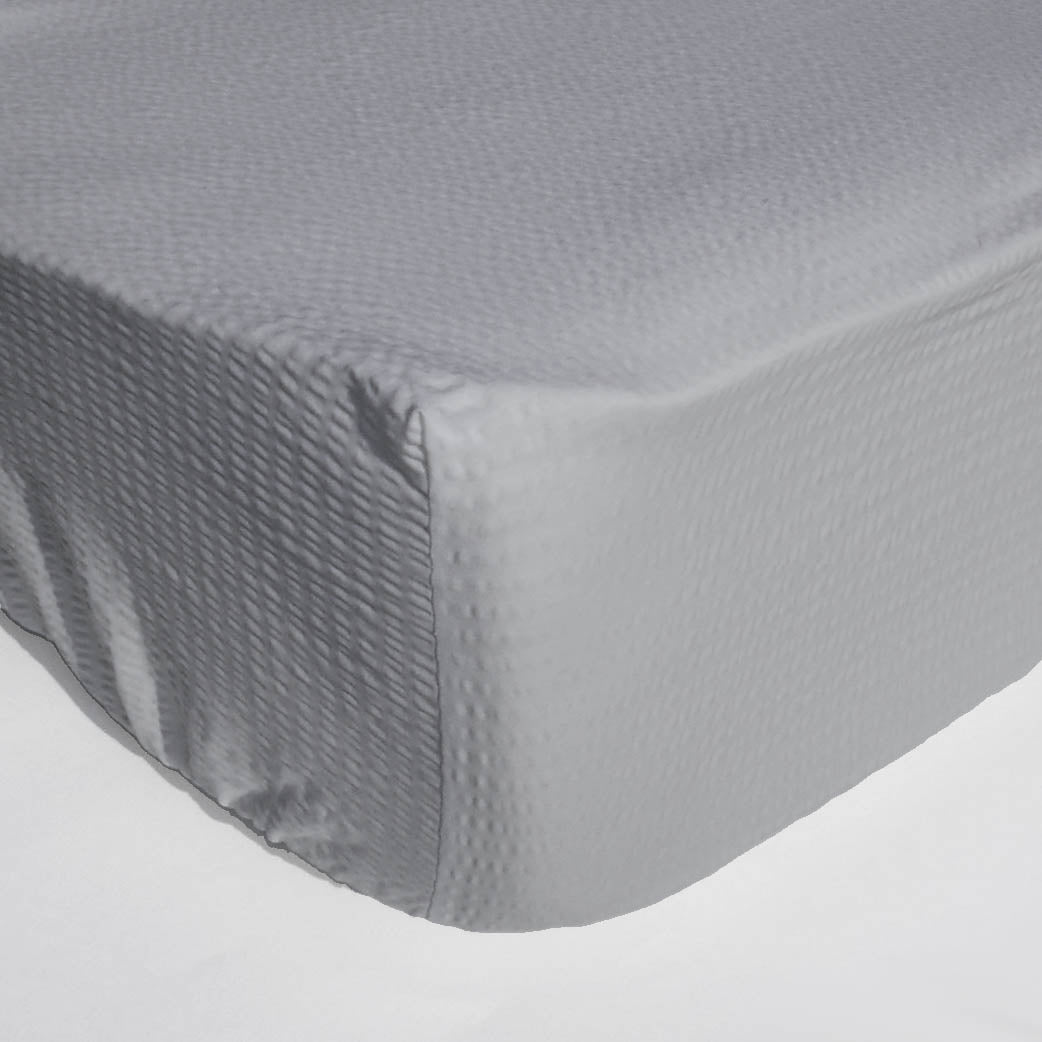 Cearceaf pat cu elastic Crepe Grey