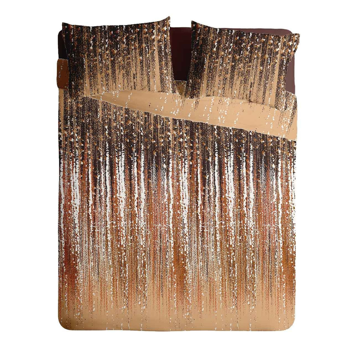 Lenjerie pat Renforce 100% bumbac, desen STARDUST V1