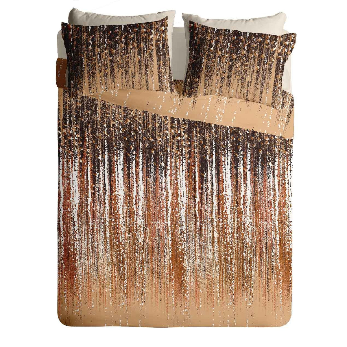 Lenjerie pat Renforce 100% bumbac, desen STARDUST V1, cod RIU