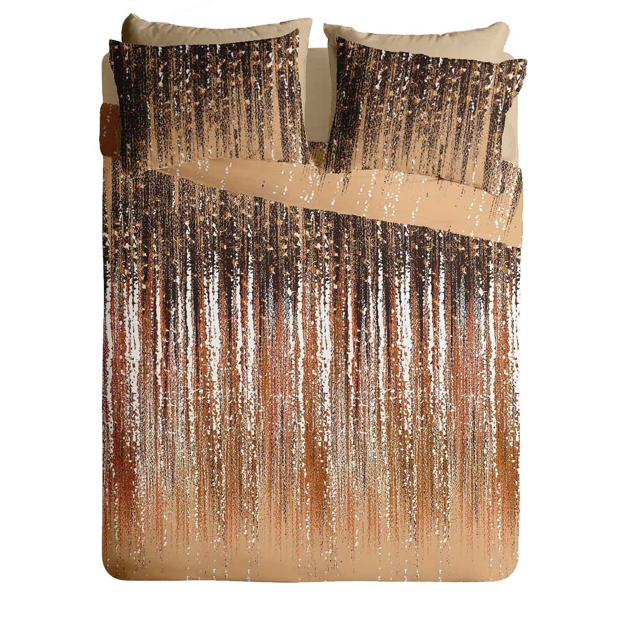 Lenjerie pat Renforce 100% bumbac, desen STARDUST V1, cod RIU