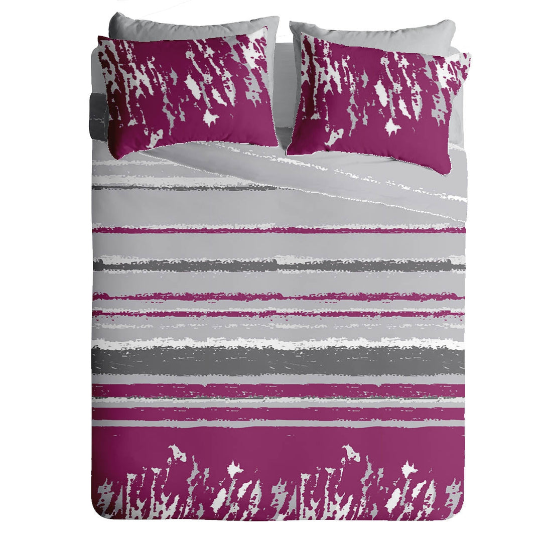 Lenjerie pat Renforce 100% bumbac, desen GRUNGE V3, cod RIU