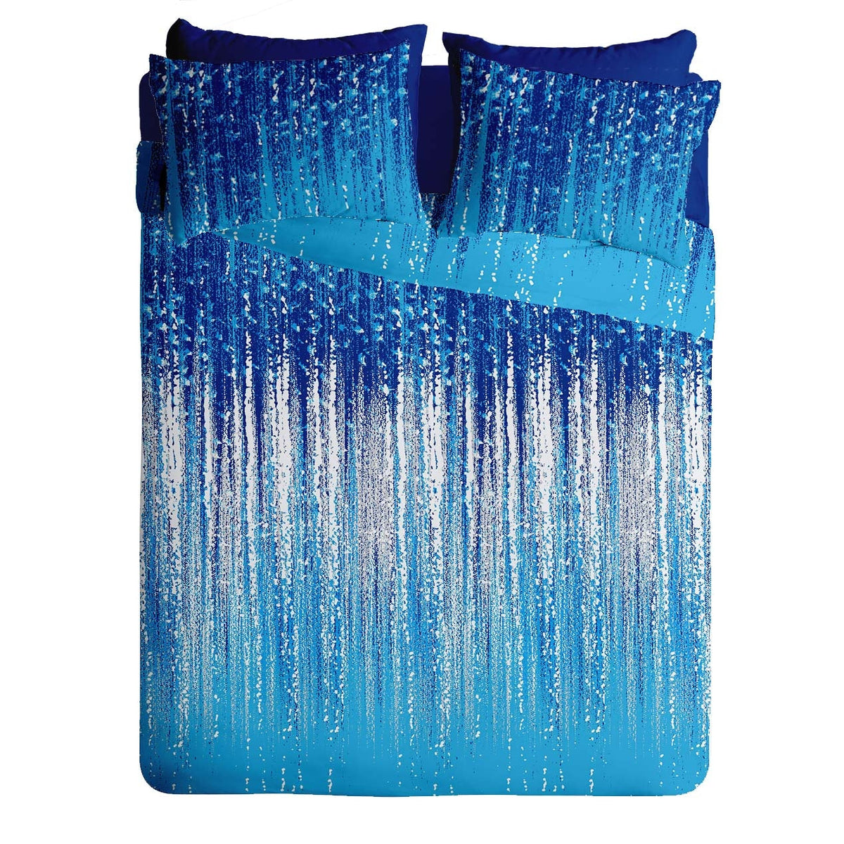 Lenjerie pat Renforce 100% bumbac, desen STARDUST V3, cod RIU
