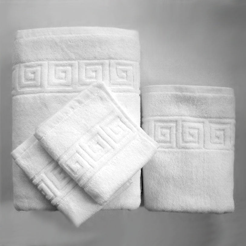 Prosop baie model Jaquard Border