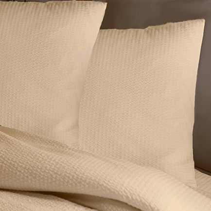 Lenjerie pat 100% bumbac Creponat, uni color Honey Peach