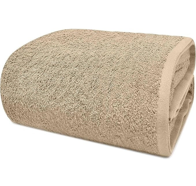 Prosop SPA 100% bumbac model Plain culoare SAND 75x170cm