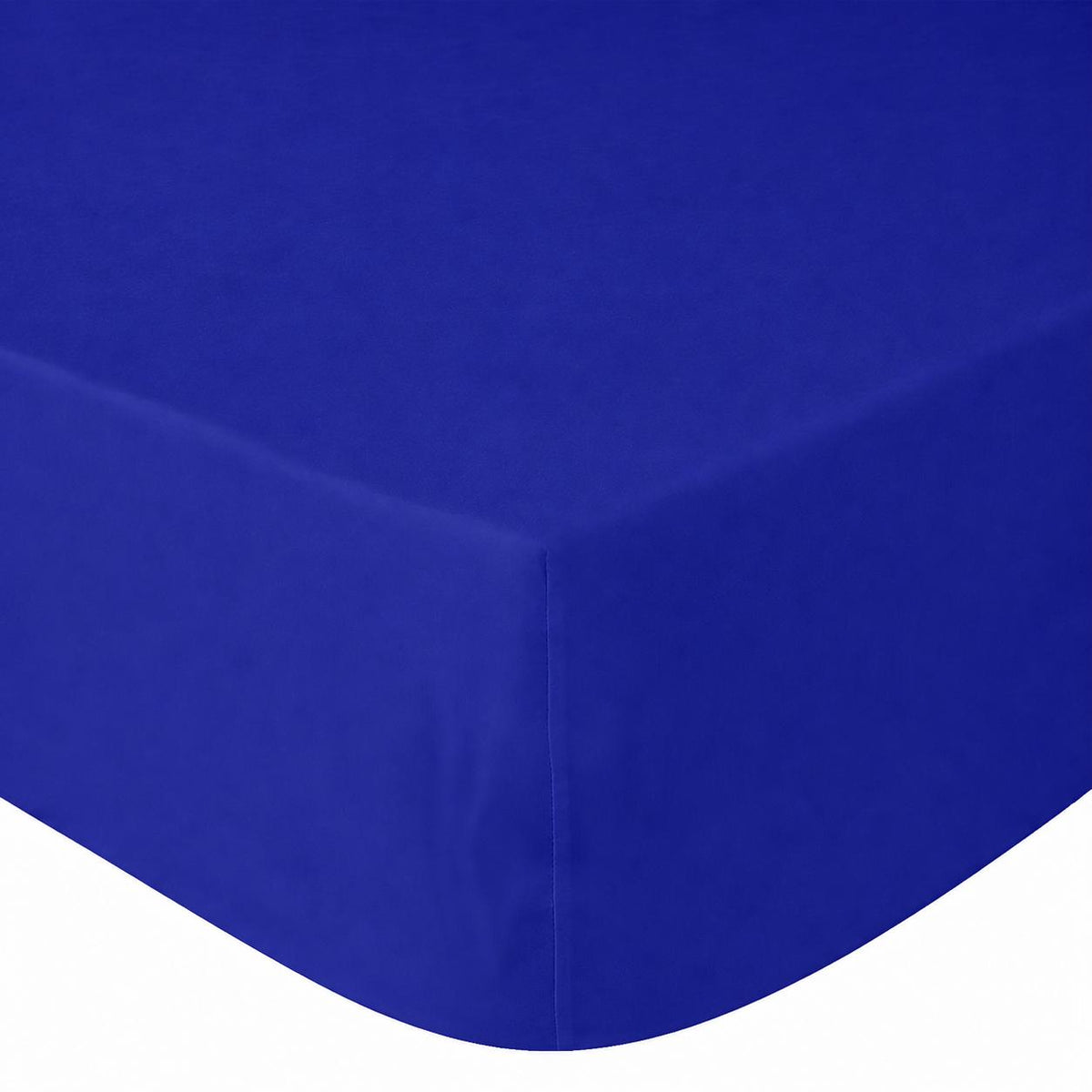 Cearceaf pat cu elastic Crepe Surf Web albastru royal