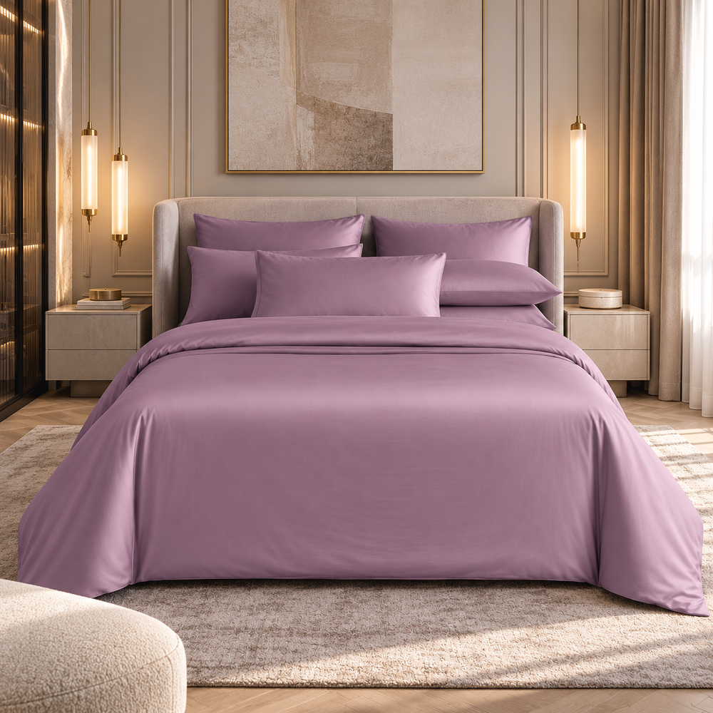 Biancheria da letto in cotone satinato